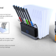 Illustration for article titled Napkin PC Concept Utilizes Multi-Touch E-Paper Display and RF Technology